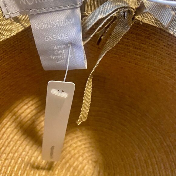 Nordstrom Floppy Sun Hat Wide Brim Adjustable Crown New With Tags main image 7